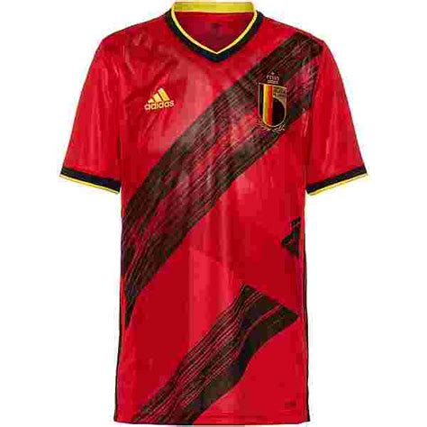 Belgien spielt bei der em 2021 in gruppe b. Adidas Belgien EM 2021 Heim Trikot Herren collegiate red ...