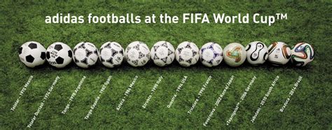 The History Of The Official World Cup Match Balls Nike Soccer Ball Adidas Football Sport