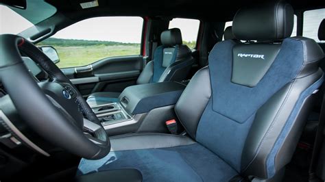 Ford F 150 Raptor Blue Accent Interior Package Recaro Explained Youtube