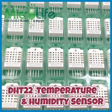 Jual Dht22 Temperature And Humidity Sensor Suhu Dan Kelembaban Di Lapak