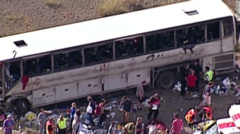 Dozens Injured In Tour Bus Crash Cnn Video