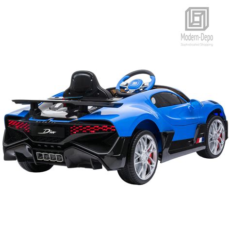 Black 12v ride on car toy w/ parent remote control, mp3 player (red) see more by brown. Bugatti Divo 12V Ride On Car with Remote Control for Kids ...