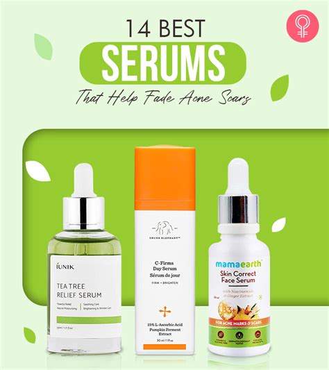 The 14 Best Serums For Acne Scars For You To Try Out In 2022