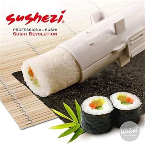 Sushezi Sushi Maker Roller Bazooka In 2020 Sushi Maker Sushi Easy