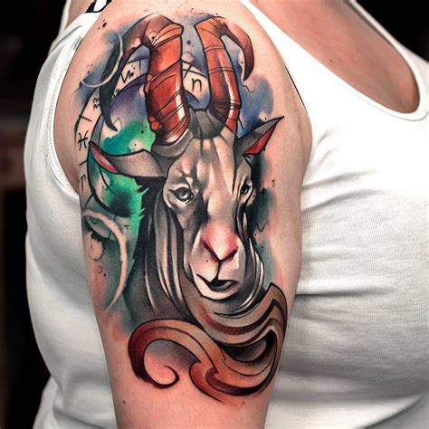 Https://techalive.net/tattoo/best Capricorn Tattoo Designs