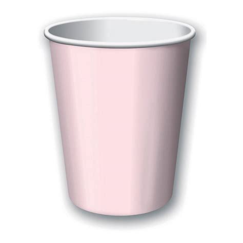 Classic Pink Paper Cups 8 Pack Hobbycraft