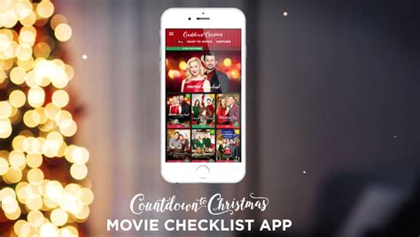 In the movie, a mysterious app predicts the date and time of death of its users — and anyone who. Countdown to Christmas - Movie Checklist App | Hallmark ...