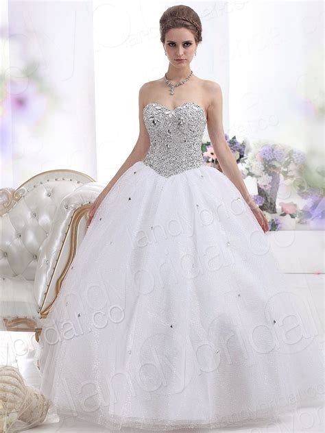 To create such a dramatic look, many ball gown wedding dresses use layers of tulle or crinolines, a type of stiff underskirt. Strapless Ball Gown Wedding Dresses - Chic and Elegant ...