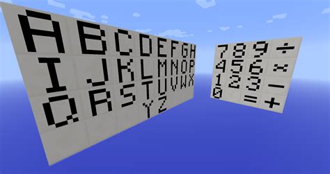 How To Make Letter S In Minecraft