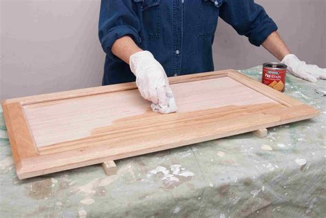 While they may go unnoticed at first, they can soon build up to become if you leave these greasy kitchen cabinet stains for too long, they could even damage the wood, as grease penetrates into the surface of the cabinets. How to Stain and Finish Wood Cabinets