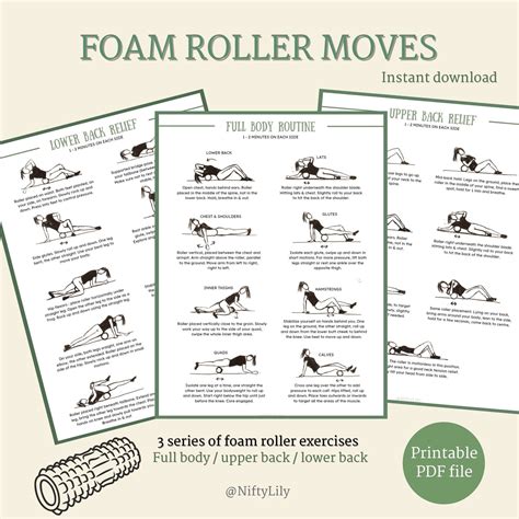 Pdf Printable Foam Roller Exercises Ubicaciondepersonascdmxgobmx