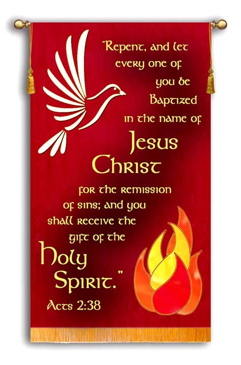 Pentecost 2017 Acts 238 Christian Banners For Praise And Worship
