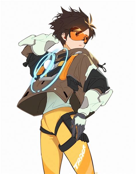 Tracer Overwatch And 1 More Drawn By Marolij512 Danbooru