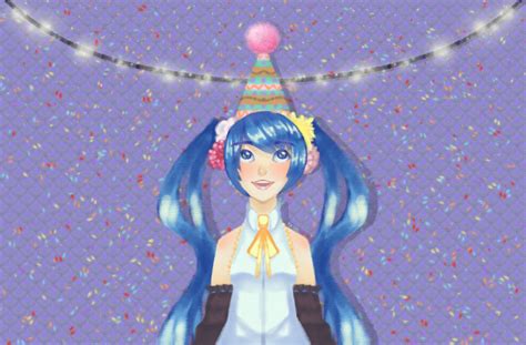 Happy Birthday Miku By Novellia Primigenia On Deviantart