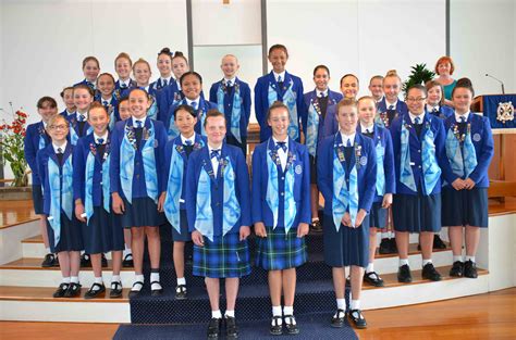 Saint Kentigern Girls School Leavers Scarf Presentation