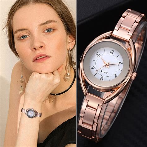 women watches ultra thin stainless steel luxury quartz wrist watch ladies bracelet clock montre