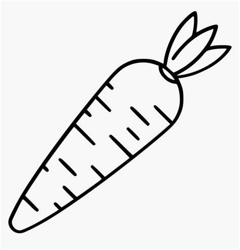 Printable Carrot Outline Web Download And Print Template