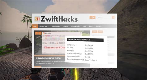 You can try out a version that is still in development by downloading. Zwift Versions - ZwiftHacks