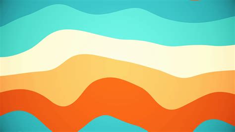 Abstract Wavy Transition 2d Animation Stock Motion Graphics Sbv