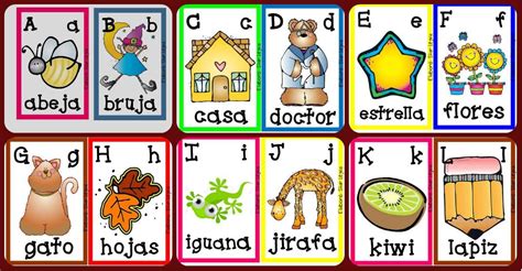 Magnifico Abecedario Solo Descargar E Imprimir Alphabet Flash Cards