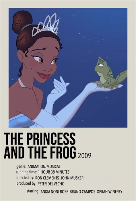 The Princess And The Frog Movie Poster Movie Poster Wall Disney