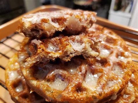 Apple fritters made with a cakey batter incorporated with juicy apples are the ultimate homemade treat! Love apples? You will love these Apple Fritter Chaffles ...