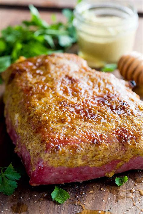 Baked Corned Beef Recipe Beef Brisket Recipes Corned Beef Recipes Baked Corned Beef