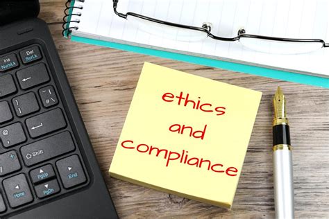 Ethics And Compliance Free Of Charge Creative Commons Post It Note Image