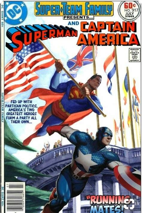 SUPERMAN & CAPTAIN AMERICA #superteamfamily #superman #clarkkent #