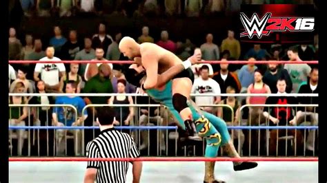 Wwe 2k16 Gameplay Action On The Playstation 4 Ps4 Youtube
