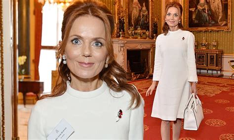 Geri Horner Attends The Queens Commonwealth Essay Competition At