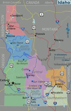 250px Idaho Regions Map 