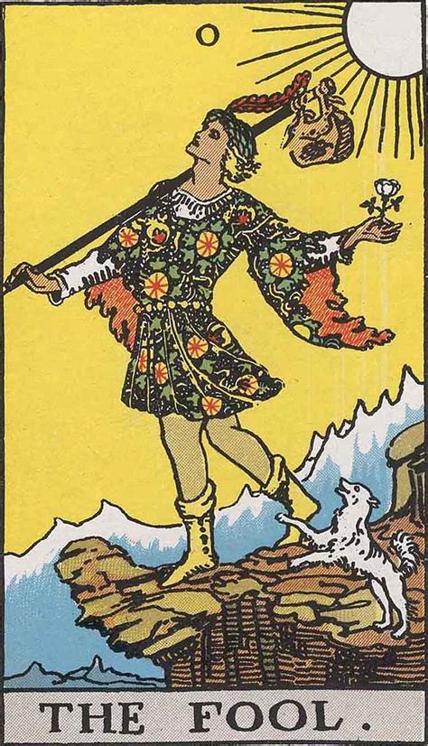 The Fool Tarot Card Meaning Uprightreversed Love As Advice