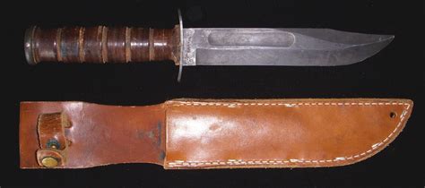 Ca 1943 Usmc Blade Marked Utility Or Fighting Knife By Camillus In