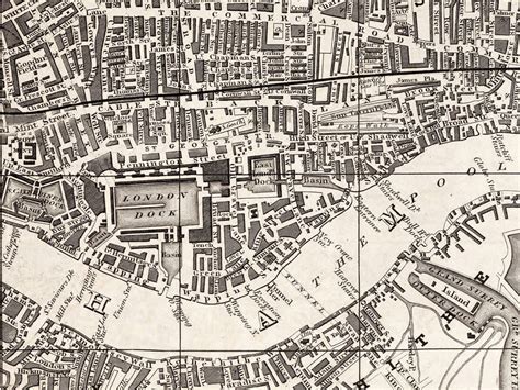 This map was created by a user. Old Map of London England 1851 Vintage Map of London ...