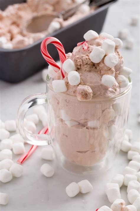 This showstopping cake layers mango and raspberry sorbet, sponge, ice cream and chocolate. This Hot Chocolate Ice Cream Is Breaking the Internet | Hot chocolate ice cream, Ice cream ...