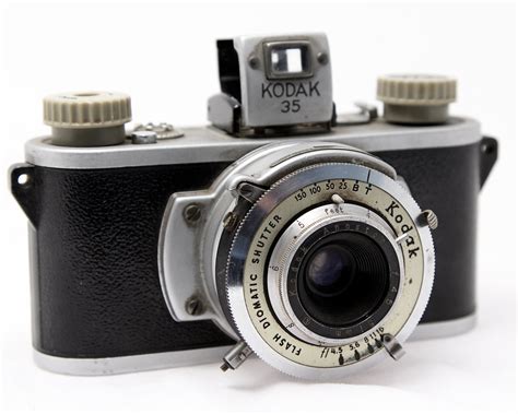 Vintage 35mm Camera Kodak 35 Rare Transitional Model