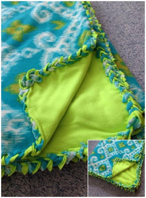 Awasome How To Make A Braided Edge Fleece Blanket Ideas Eviva Midtown