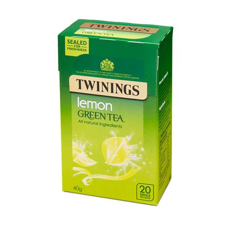 Twinings Green Tea And Lemon 20 Tea Bags