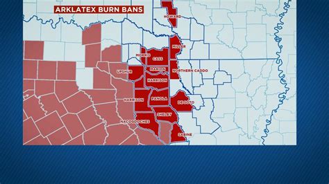 Multiple Areas In The Arklatex Under A Burn Ban