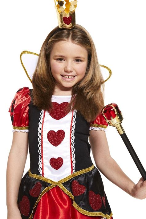 This Queen Of Hearts Costume Is Perfect For Children Who Love Alice In
