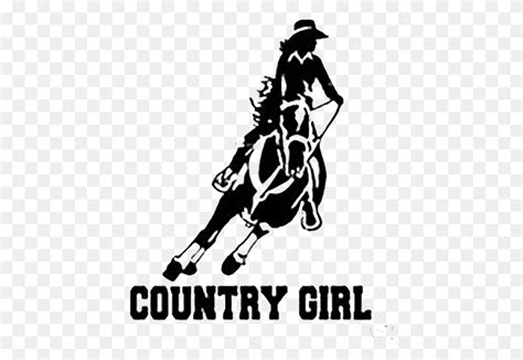 Country Girl Western Sticker Person Human People Hd Png Download