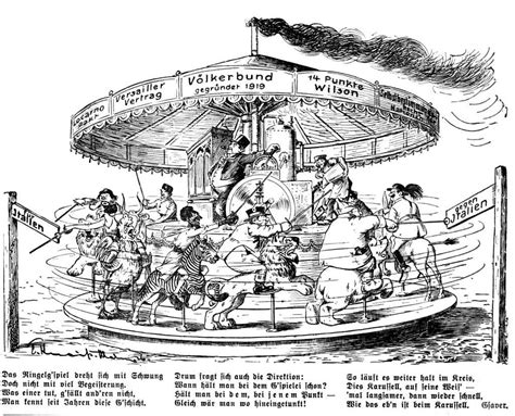 Der ausgehandelte friedensvertag von versailles sorgte im frisch demokratischen deutschland für millionen tote, gewaltige zerstörungen: Vertrag Von Versailles Karikatur