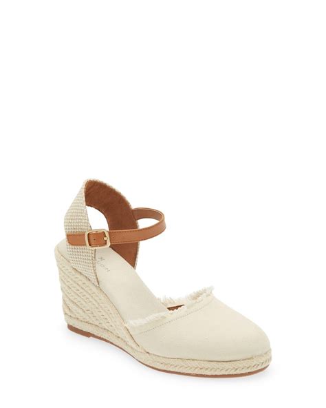 Caslon Caslonr Sagittario Wedge Espadrille In Natural Lyst