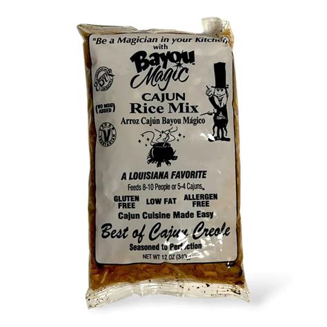 Bayou Magic Cajun Rice Mix 12 Oz — Cajun Crate And Supply