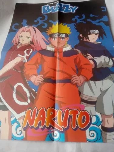 Álbum Figurinhas Vazio Buzzy Riclan Do Desenho Naruto 2002