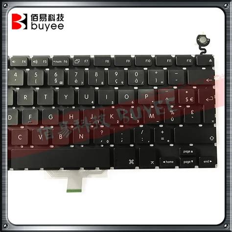 Laptop Keyboard For Macbook A1181 French Keyboard Layout Black White