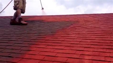 Shingle Roof Painting Youtube