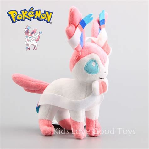 Sylveon Nymphia Plush Intertwining Fairy Eevee Pokemon Xy Stuffed 713