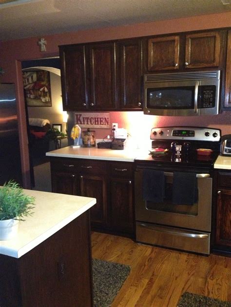 Read on for the video transcript and a list of useful links. Kitchen cabinets with gel stain | Home decor | Pinterest ...